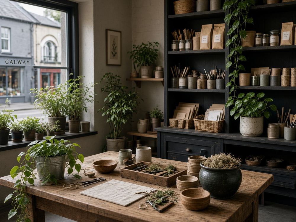 About the Plant shop / indoor plants studio at Halfhvicto House